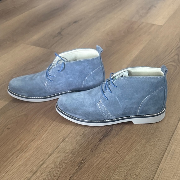Stylish hand crafted in Italy Suede Chukka Boots for Men main image 6